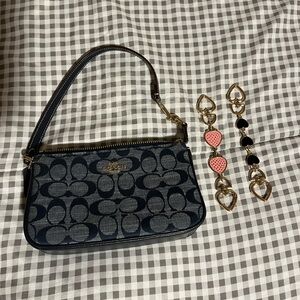 Coach Navy Nolita 19